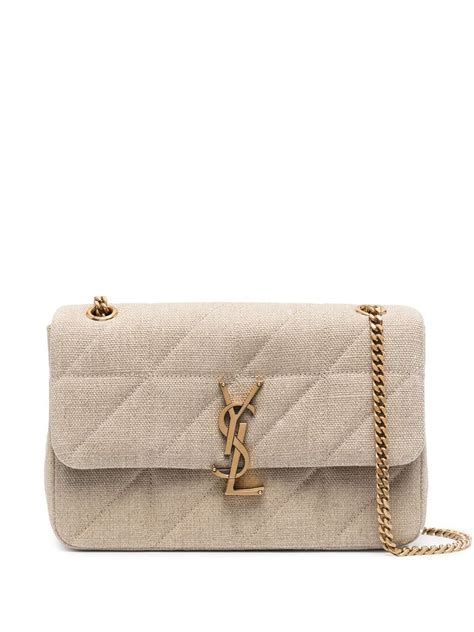 ysl jamie linen|Saint Laurent Handtaschen aus Leinen .